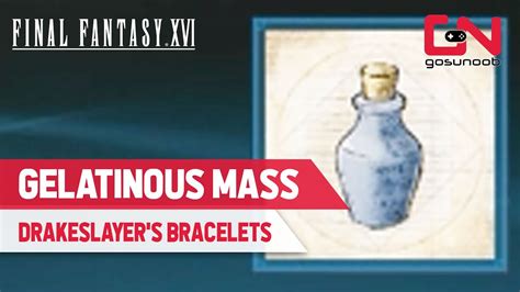 Where to Find Gelatinous Mass in FF16 